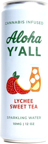 Aloha Y'all Lychee Sweet Tea 10mg Thc