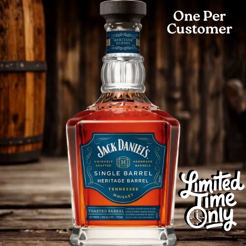 JACK DANIELS SB HERITAGE 750ML Limit Per Customer O'Darby's