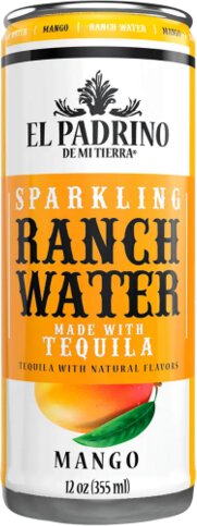 El Padrino Cocktails Mango Ranch Water