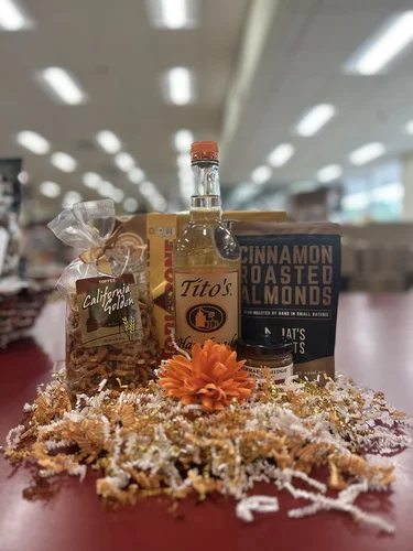 Tito's Vodka Gift Basket - Gourmet Spirits Set