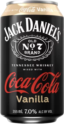 Jack Daniels Vanilla Coca Cola Prepared Cocktail