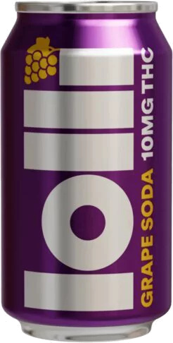 Lolli Grape 10mg THC Soda
