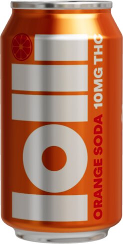 Lolli Orange 10mg THC Soda