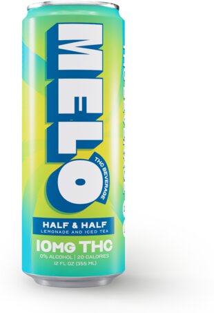 Melo Half & Half 10mg THC Lemonade & Iced Tea