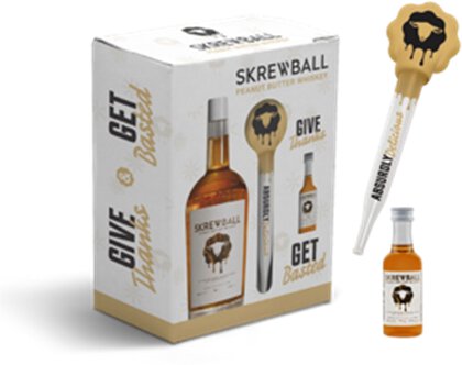 Skrewball Peanut Butter Whiskey Whiskey Gift Set