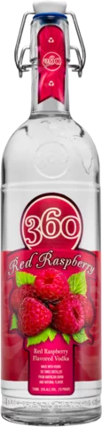 360 Raspberry Vodka 1l