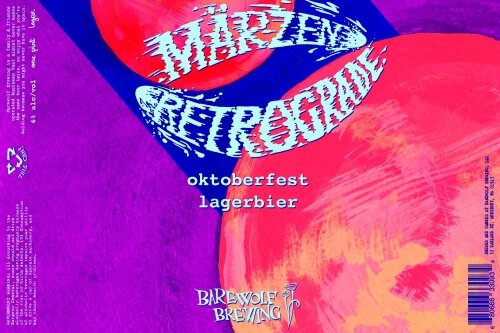 Barewolf Brewing Marzen Retrograde Lagerbier
