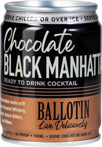 Ballotin Craft Cocktail Chocolate Black Manhattan