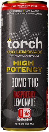 Torch Raspberry Lemonade High Potency 60mg THC