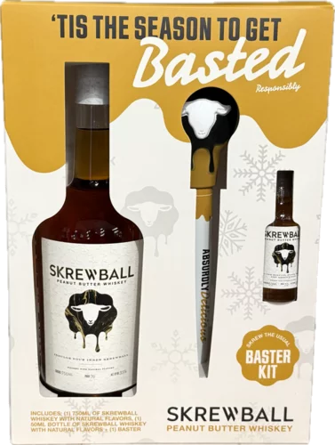 SKREWBALL GIFT SET 750ML