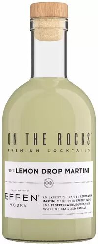 On The Rocks Lemon Drop Martini