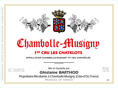 Barthod G 22 Chamb Mus 1er Chatelots