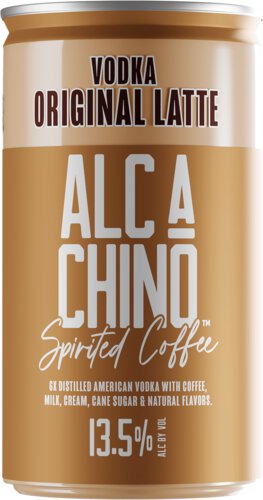Alc-A-Chino Vodka Original Latte Spirited Coffee