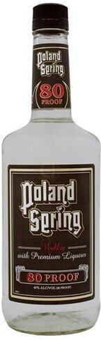 Poland Springs Vodka