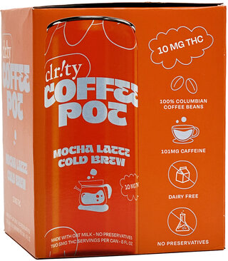 Clrty Coffee Pot Mocha Latte 10mg