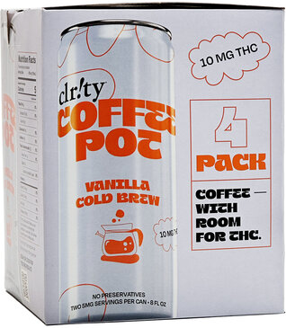 Clrty Coffee Pot Vanilla Cold Brew 10mg