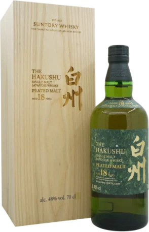 The Hakushu 18 Year Peated Japanese Single Malt Whisky (700ml)