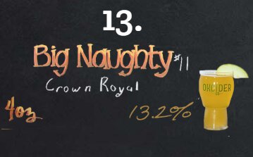 Okcider Big Naughty SWSW Private Barrel