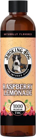 Smoking Dog Raspberry Lemonade 1000mg THC Syrup