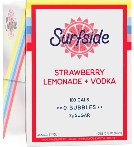 Stateside Surfside Strawbery Lemonade & Vodka