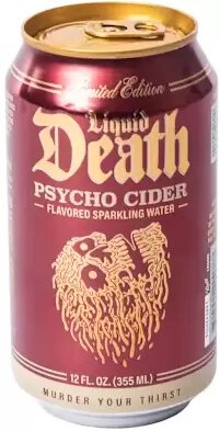Liquid Death Psycho Cider 6pk Cans
