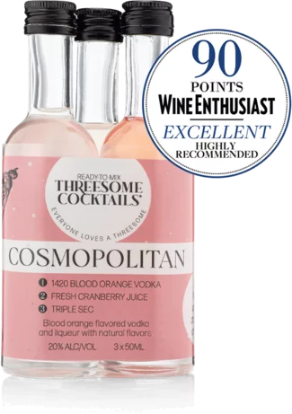 Sono 1420 Threesome Cocktails Cosmopolitan Ready to Mix