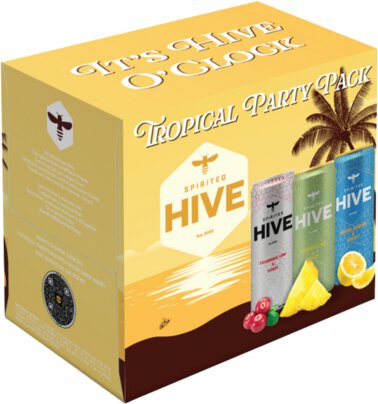 SPIRITED HIVE TROPICAL VARIETY 6PK