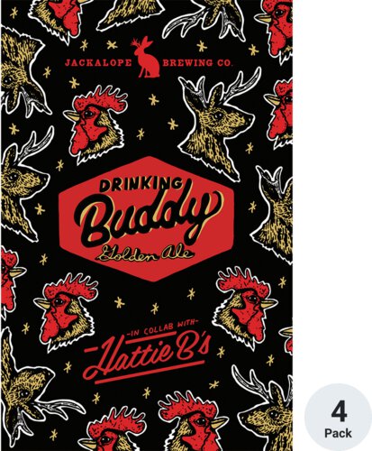 JACKALOPE DRINK BUDDY 4PK CAN