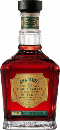 JACK DANIEL SINGLE BARREL BARREL PROOF RYE