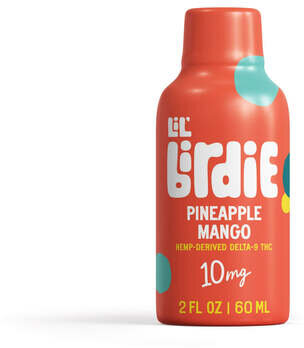 Lil Birdie Pineapple Mango 10mg Mg Thc Infused Shot