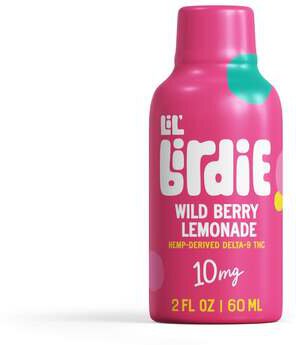 Lil Birdie Wild Berry Lemonade 10mg Mg Thc Infused Shot