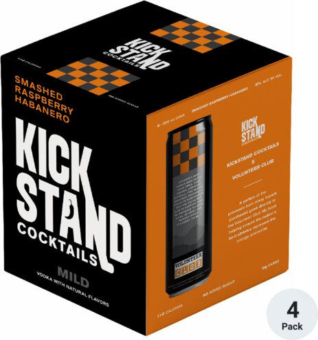 KICKSTAND RASPBERRY HABANERO 4PK
