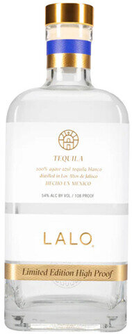 LALO HIGH PROOF BLANCO TEQUILA 750