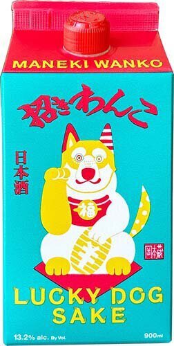 MANEKI LUCKY DOG SAKE 900ML