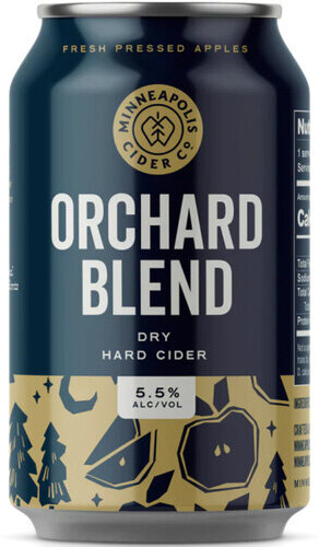 Minneapolis Cider Co Orachard Blend Dry Cider