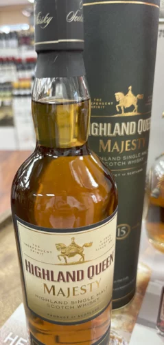 Highland Queen Majesty 15yr Single Malt Scotch