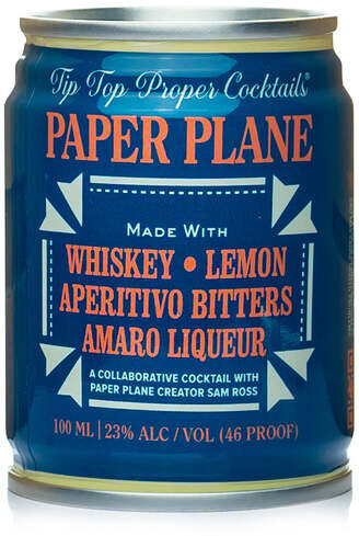 Tip Top Paper Plane Cocktail