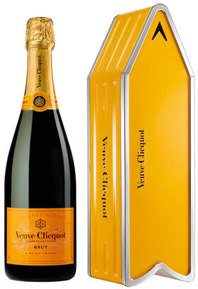 Veuve Clicquot Yellow Label Brut Champagne New York Gift Arrow