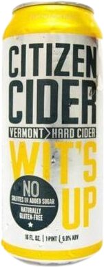 Citizen Cider Wit's Up Hard Cider