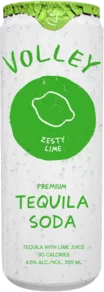 Volley Zesty Lime – 12oz can