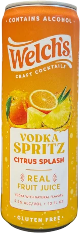 Welch's Citrus Splash Vodka Spritz Can