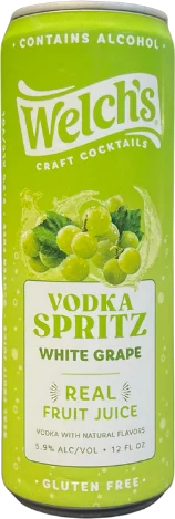Welch's White Grape Vodka Spritz Can