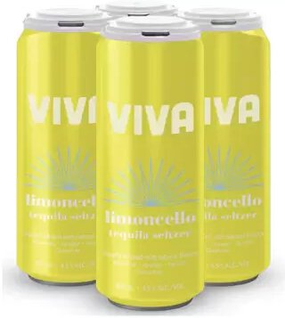 Viva Tequila Seltzer Limoncello Tequila Seltzer