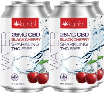 Kuribl Black Cherry 25mg CBD