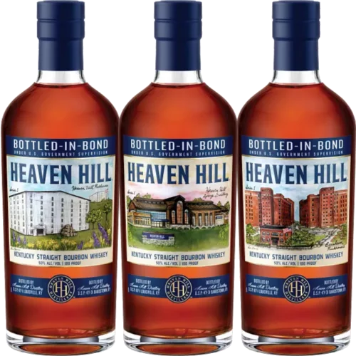 Heaven Hill Bottled-in-Bond Artist Series by Bri Bowers – 3x750mL Limited Edition