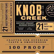 Knob Creek 21 Years Old