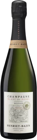 Henriet Bazin Champagne Meunier Blanc De Noirs Brut Nv