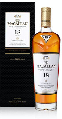 The Macallan Sherry Oak 18 Years Old, 2024 Release 750ml