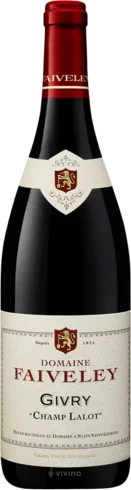 Domaine Faiveley Givry Rouge Champ Lalot