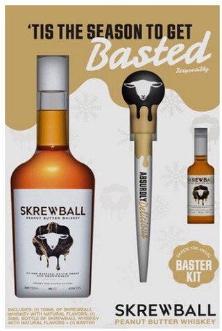 Skrewball Peanut Butter Whiskey Gift Set